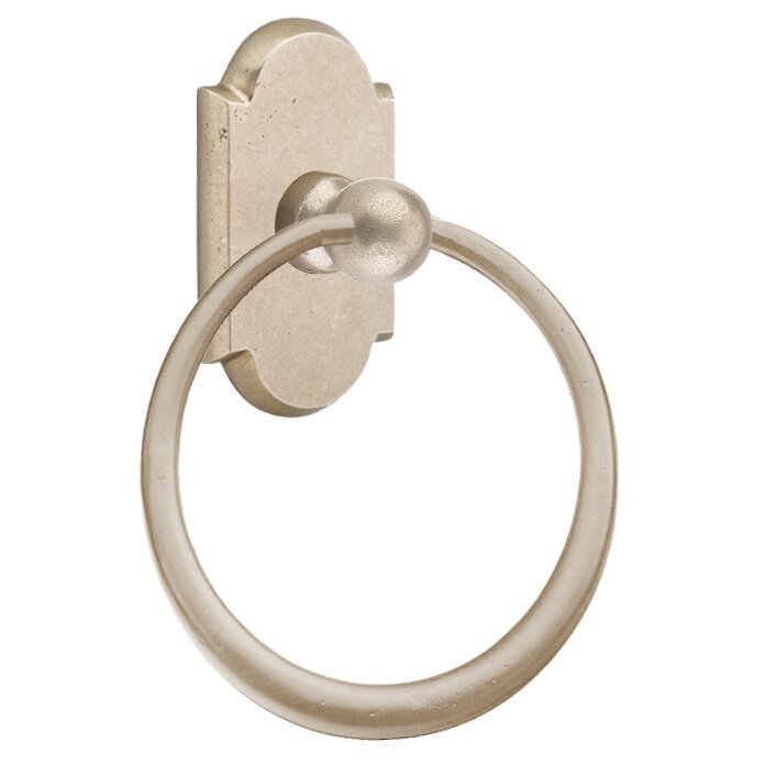 Emtek Sandcast Bronze Towel Ring