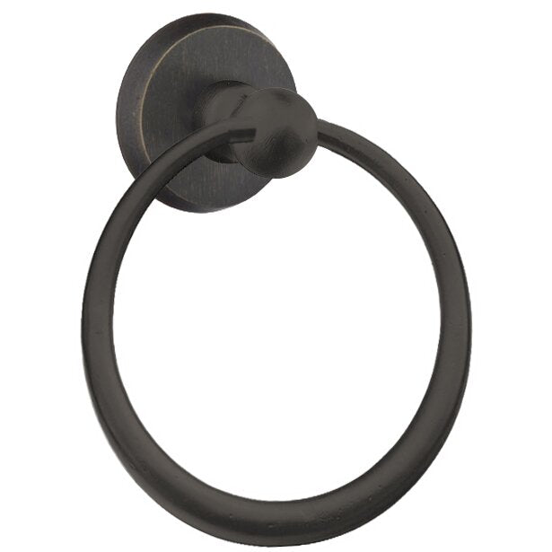 Emtek Sandcast Bronze Towel Ring