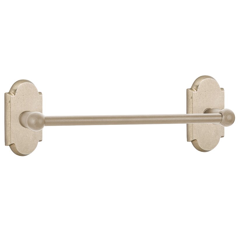 Emtek Sandcast Bronze Towel Bar