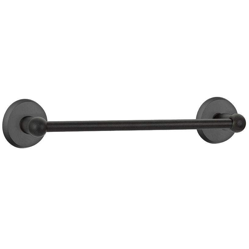 Emtek Sandcast Bronze Towel Bar