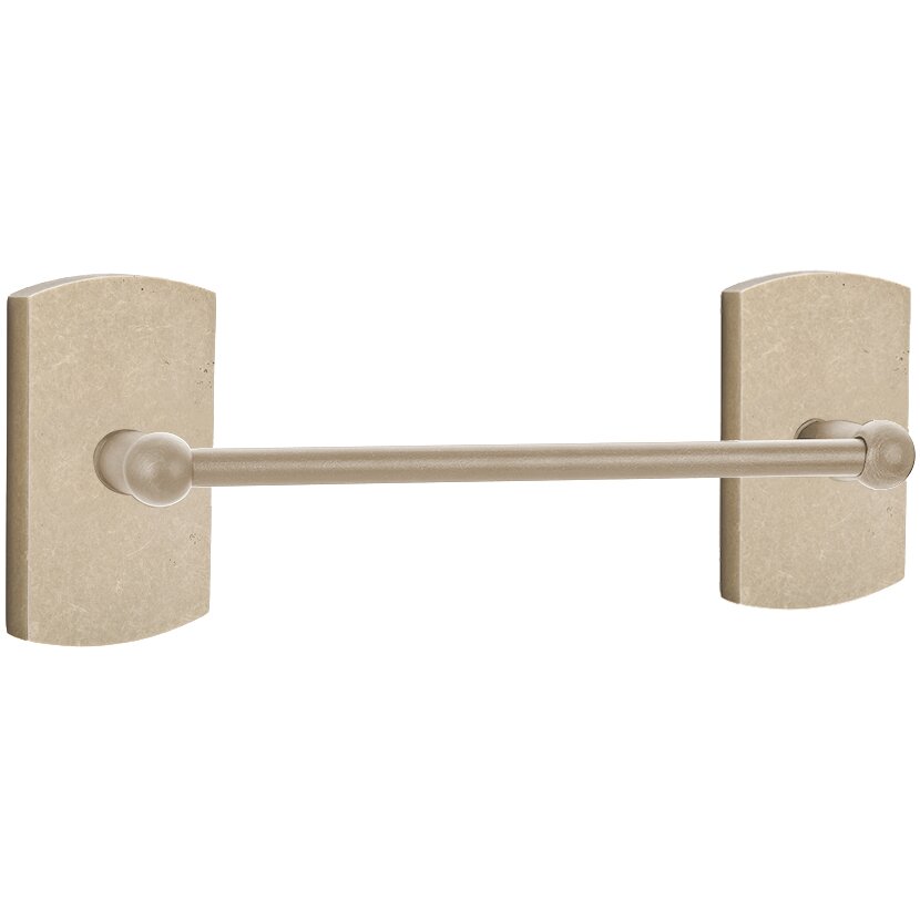 Emtek Sandcast Bronze Towel Bar