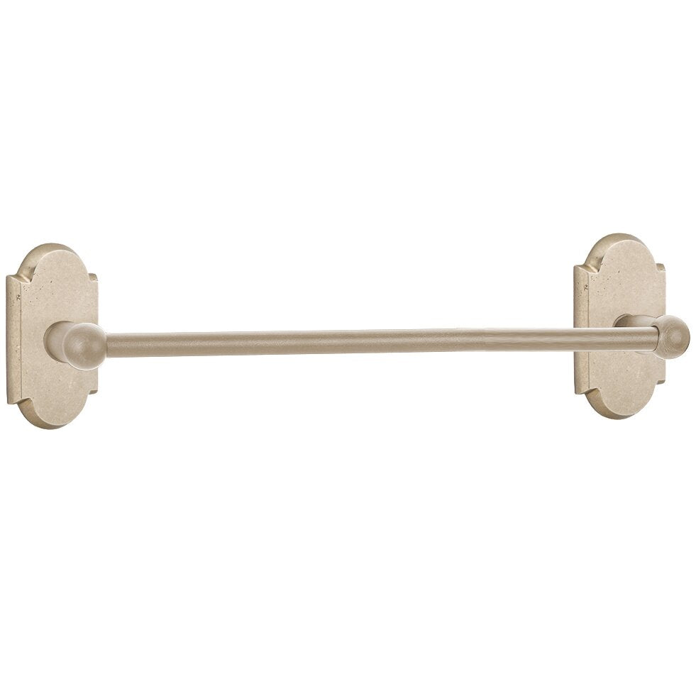 Emtek Sandcast Bronze Towel Bar