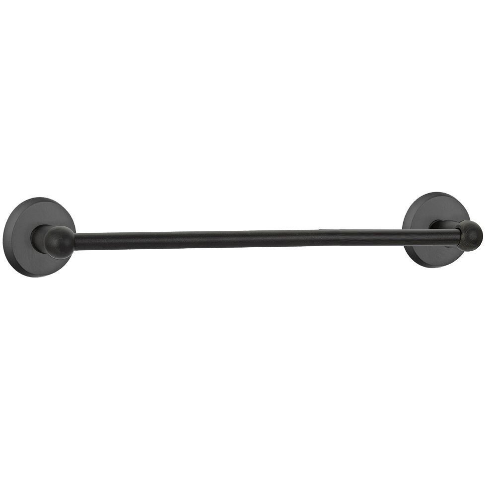 Emtek Sandcast Bronze Towel Bar