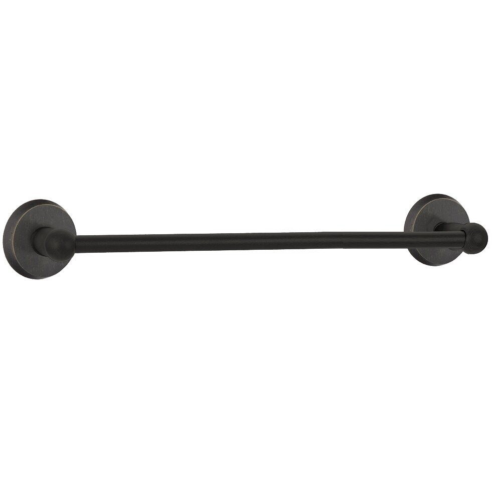 Emtek Sandcast Bronze Towel Bar