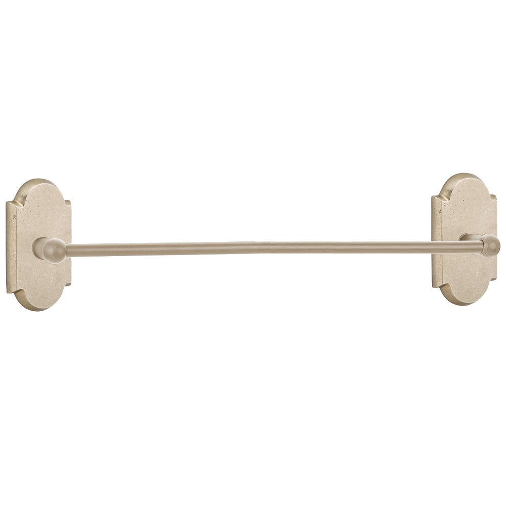 Emtek Sandcast Bronze Towel Bar