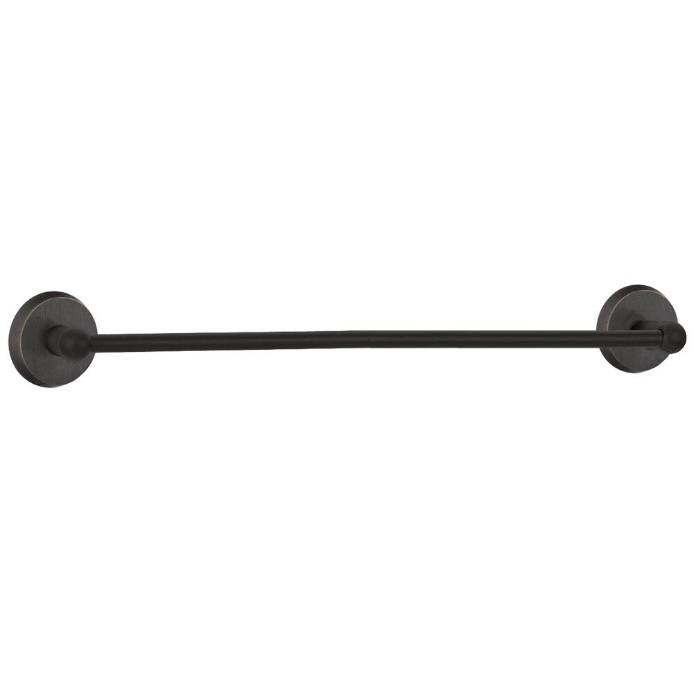 Emtek Sandcast Bronze Towel Bar