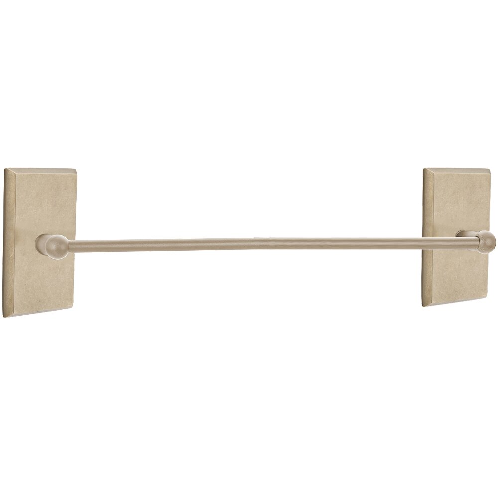 Emtek Sandcast Bronze Towel Bar