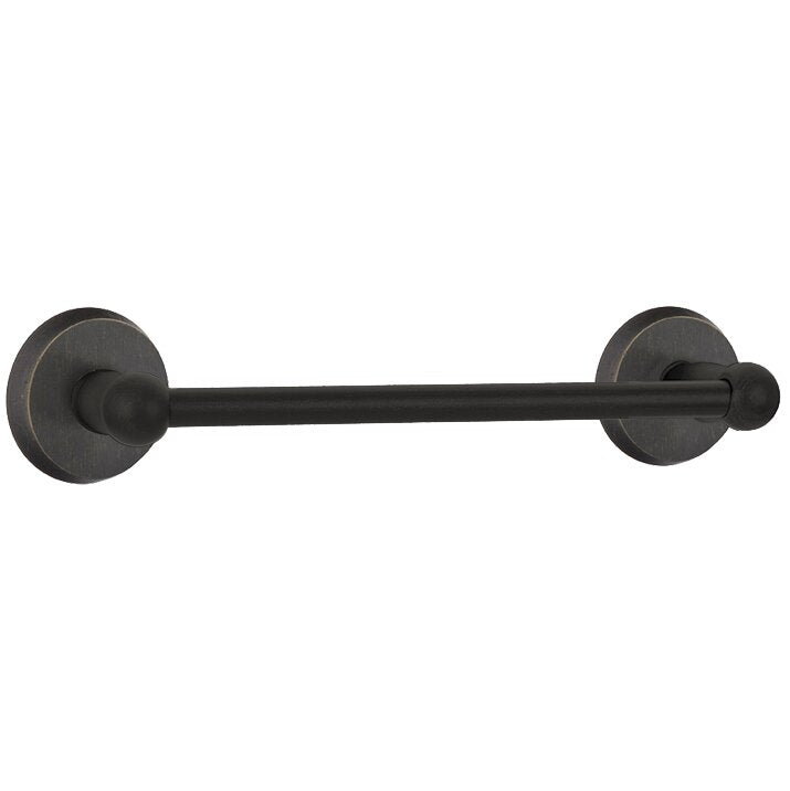 Emtek Sandcast Bronze Towel Bar