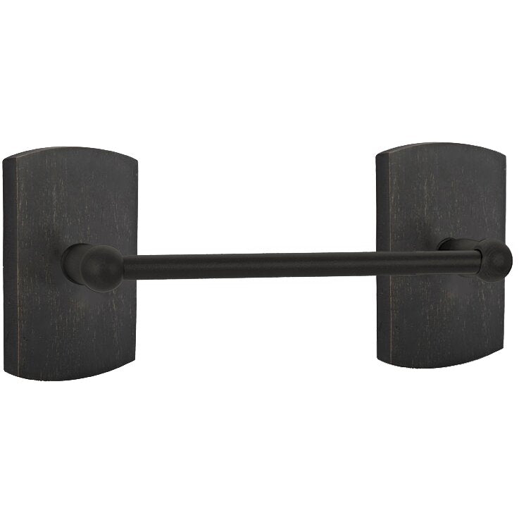 Emtek Sandcast Bronze Towel Bar