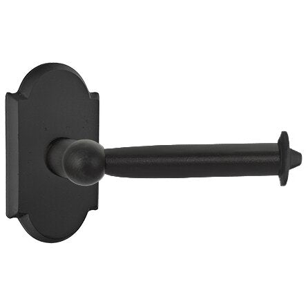 Emtek Sandcast Bronze Paper Holder - Bar Style