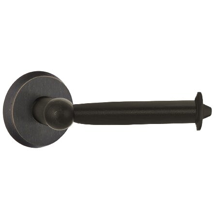 Emtek Sandcast Bronze Paper Holder - Bar Style