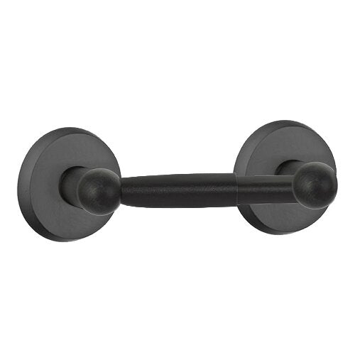 Emtek Sandcast Bronze Paper Holder - Spring Rod Style