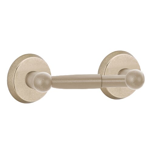 Emtek Sandcast Bronze Paper Holder - Spring Rod Style