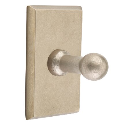 Emtek Sandcast Bronze Single Hook With Rosette