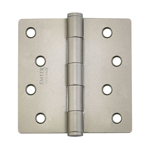 Emtek Residential Plain Bearings, 1/4" Radius Corners, Steel Hinges