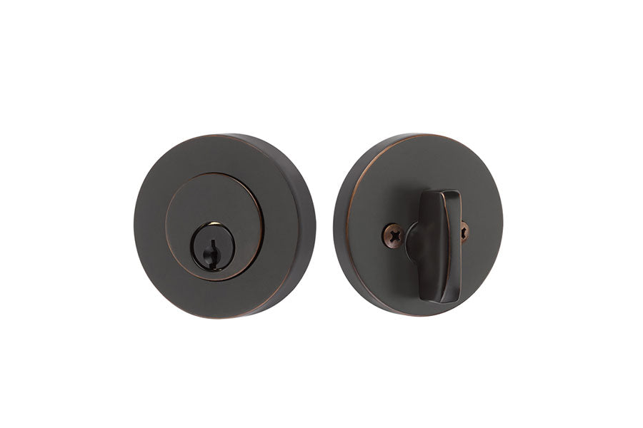 Emtek Brass Modern Disk Deadbolt