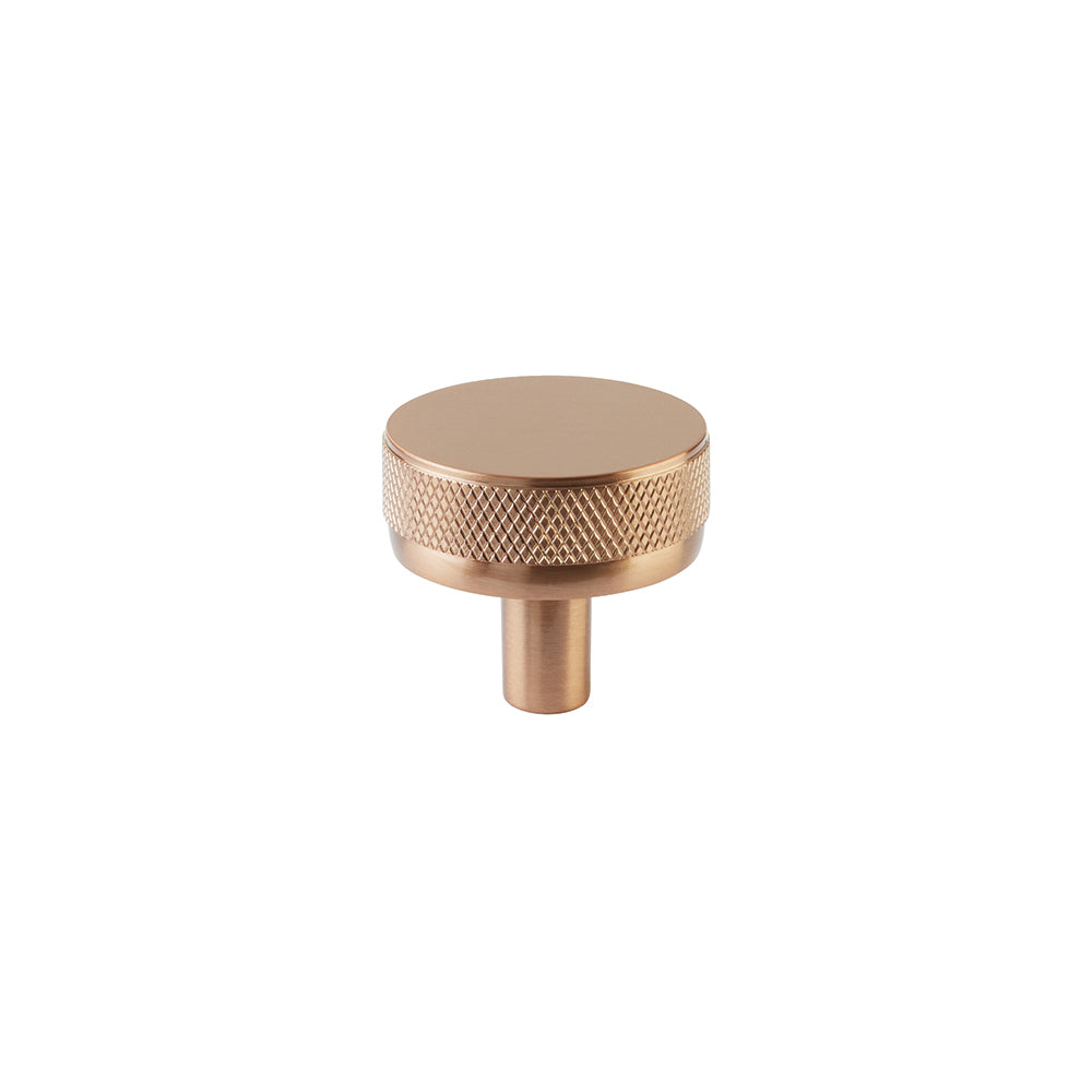 EMTEK SELECT Knurled Cabinet Knob Conical Stem