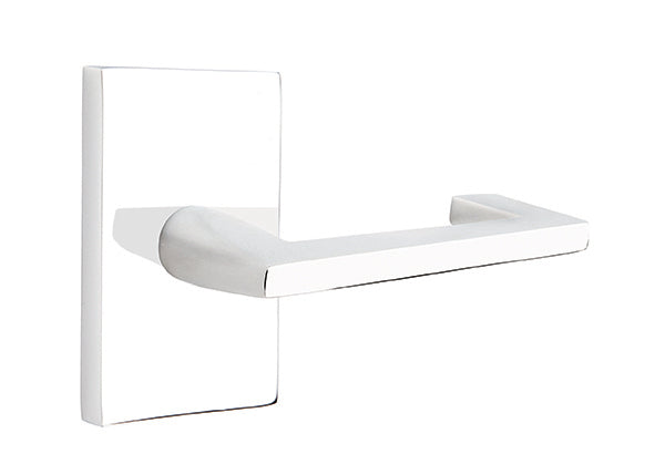 Emtek Argos Lever with Modern Rectangular Rosette