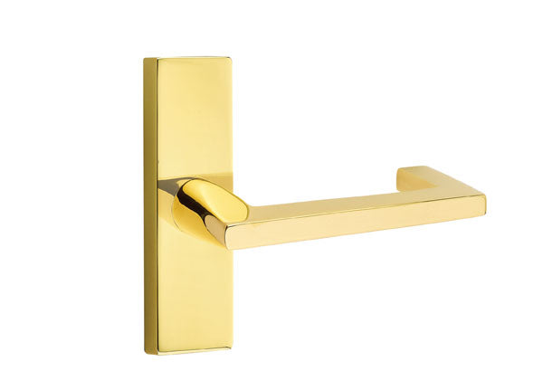 Emtek Stretto Narrow Trim Locksets with Argos Lever