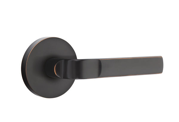 Emtek Aston Lever with Disk Rosette