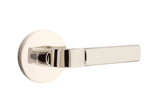 Emtek Aston Lever with Disk Rosette