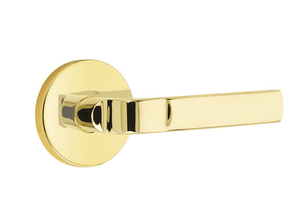 Emtek Aston Lever with Disk Rosette