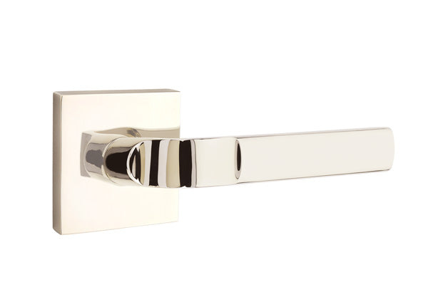 Emtek Aston Lever with Square Rosette