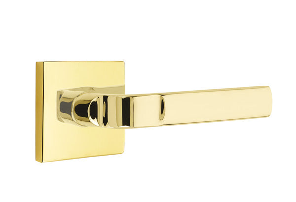 Emtek Aston Lever with Square Rosette