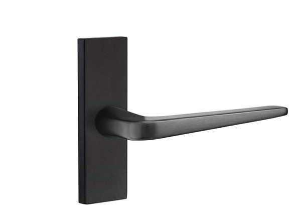 Emtek Stretto Narrow Trim Locksets with Athena Lever