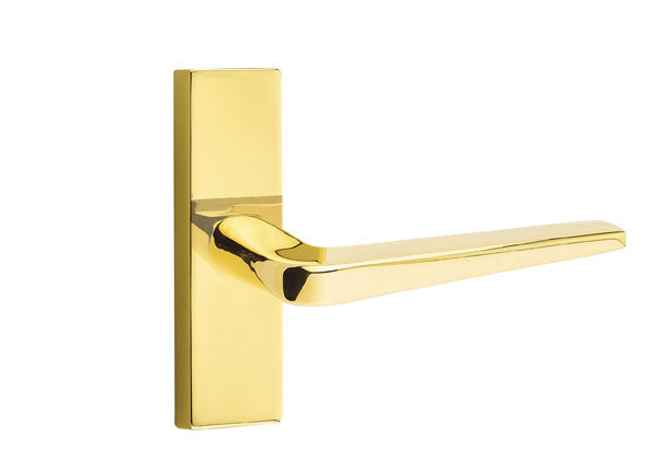 Emtek Stretto Narrow Trim Locksets with Athena Lever