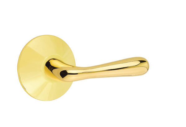 Emtek Basel Lever with Modern Rosette