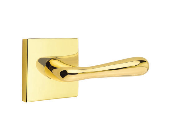 Emtek Basel Lever with Square Rosette