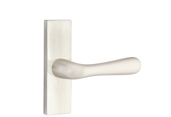 Emtek Stretto Narrow Trim Locksets with Basel Lever