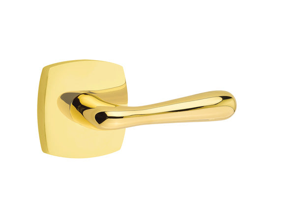 Emtek Basel Lever with Urban Modern Rosette