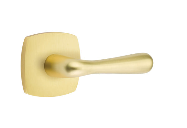 Emtek Basel Lever with Urban Modern Rosette