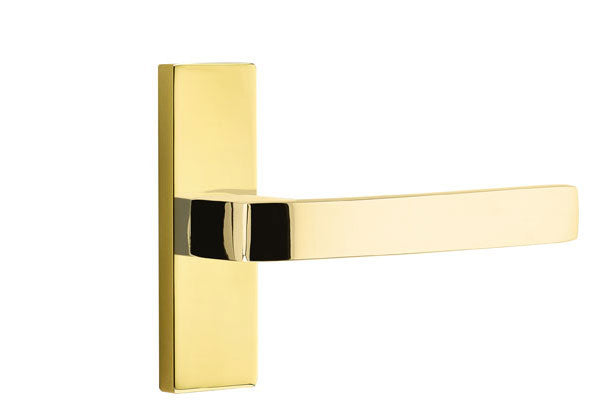 Emtek Stretto Narrow Trim Locksets with Breslin Lever