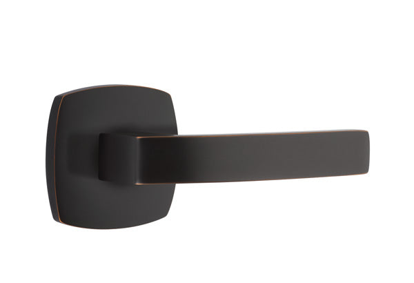 Emtek Breslin Lever with Urban Modern Rosette