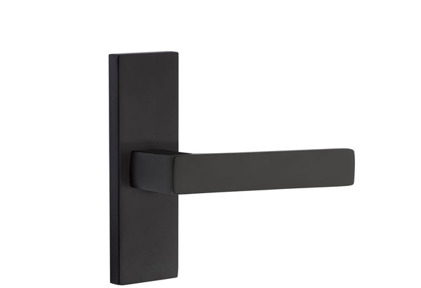 Emtek Stretto Narrow Trim Locksets with Dumont Lever