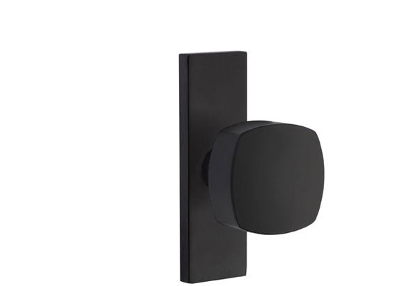 Emtek Stretto Narrow Trim Locksets with Freestone Knob
