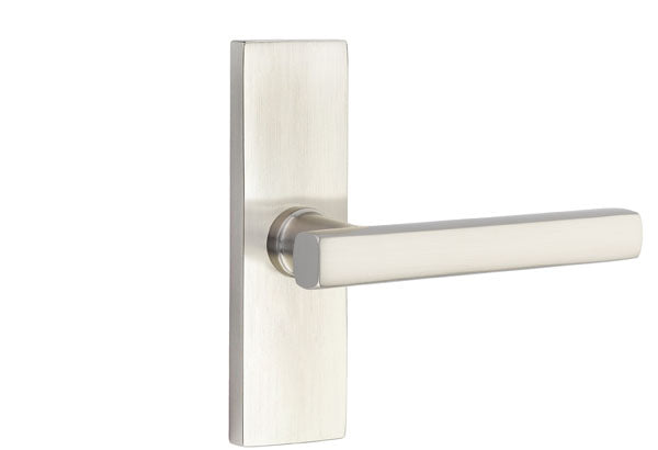 Emtek Stretto Narrow Trim Locksets with Freestone Lever