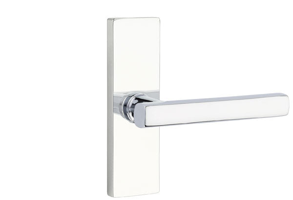 Emtek Stretto Narrow Trim Locksets with Freestone Lever