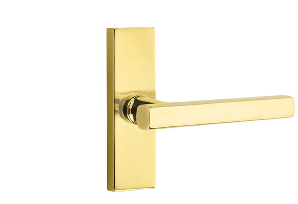 Emtek Stretto Narrow Trim Locksets with Freestone Lever
