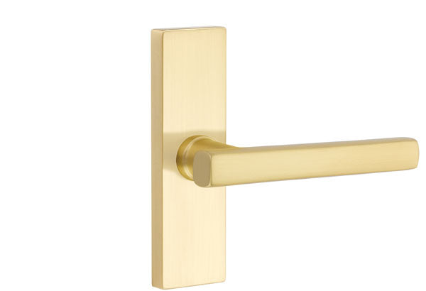 Emtek Stretto Narrow Trim Locksets with Freestone Lever