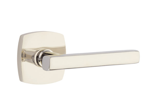 Emtek Freestone Lever with Urban Modern Rosette