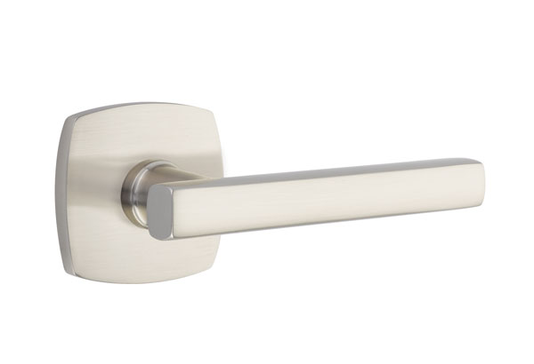 Emtek Freestone Lever with Urban Modern Rosette