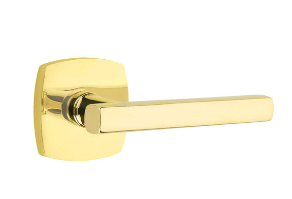 Emtek Freestone Lever with Urban Modern Rosette