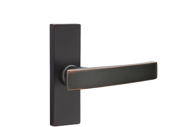 Emtek Stretto Narrow Trim Locksets with Geneva Lever