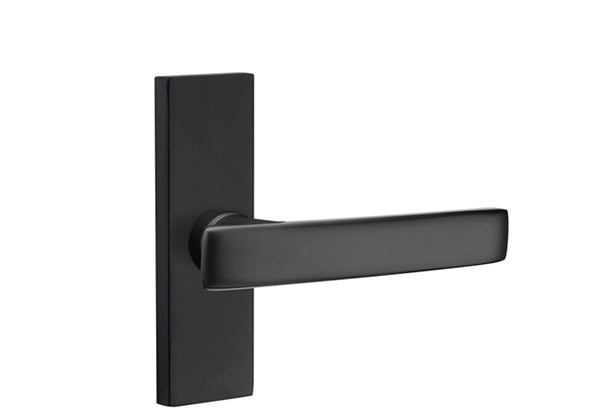 Emtek Stretto Narrow Trim Locksets with Geneva Lever