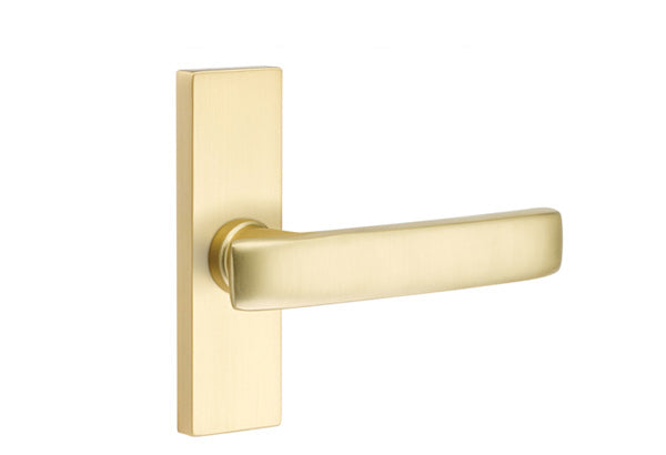 Emtek Stretto Narrow Trim Locksets with Geneva Lever