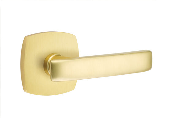 Emtek Geneva Lever with Urban Modern Rosette